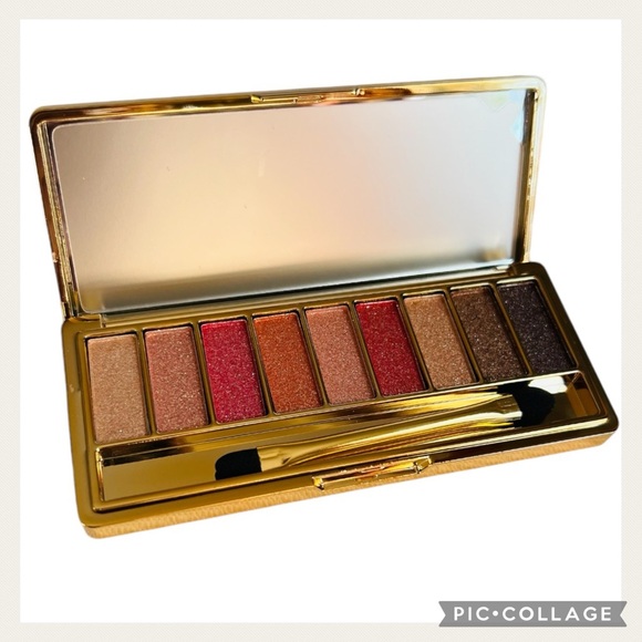 NWT NIB Glittery Glamorous Sparkling 9 Color Eyeshadow Palette - Picture 11 of 16